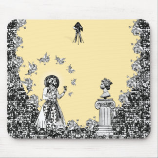 Tapis de souris "amants en pierre " limitée