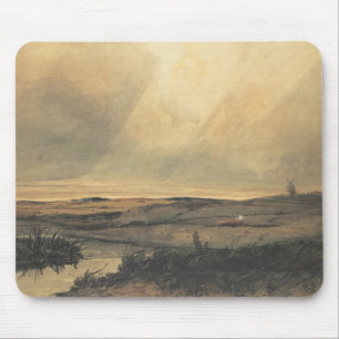 Tapis De Souris Amarrez avec le moulin à vent