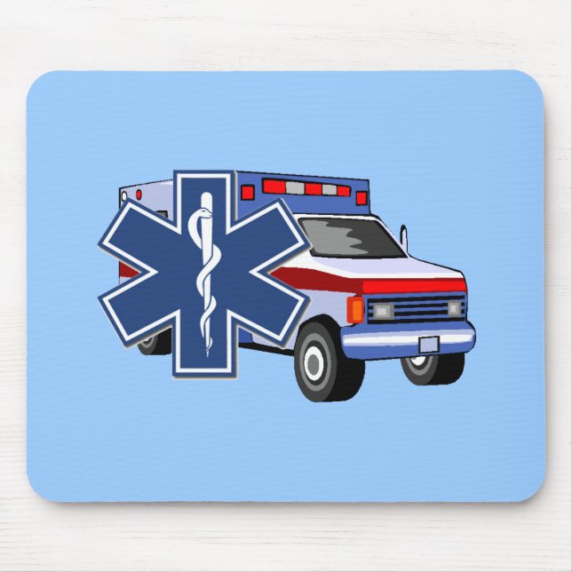 Tapis De Souris Ambulance de SME (Devant)