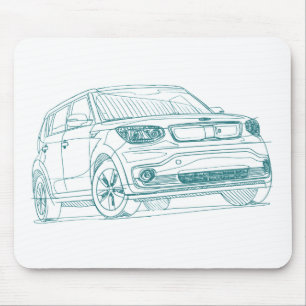 Tapis De Souris Âme EV 2015 de Kia