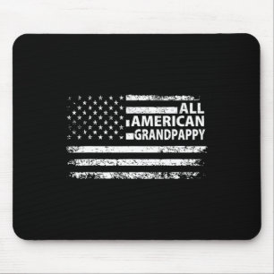 Tapis De Souris American Grandpappy 4 Juillet Indépendance américa