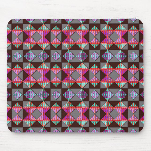 Tapis De Souris Amérindien moderne 17 Mousepads (Devant)