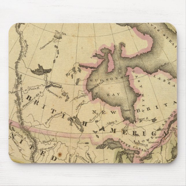 Tapis De Souris Amérique du Nord 37 (Devant)