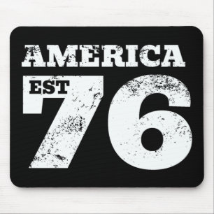 Tapis De Souris Amérique Est 1776 Patriotique