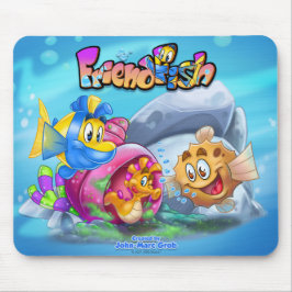 Tapis De Souris AmiPoisson mignon poisson caricature poisson Souri