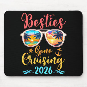 Tapis De Souris Amis de croisière drôles d'escouade 2026 Ies parti
