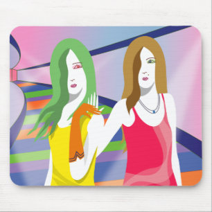 Tapis De Souris Amitié Mousepad
