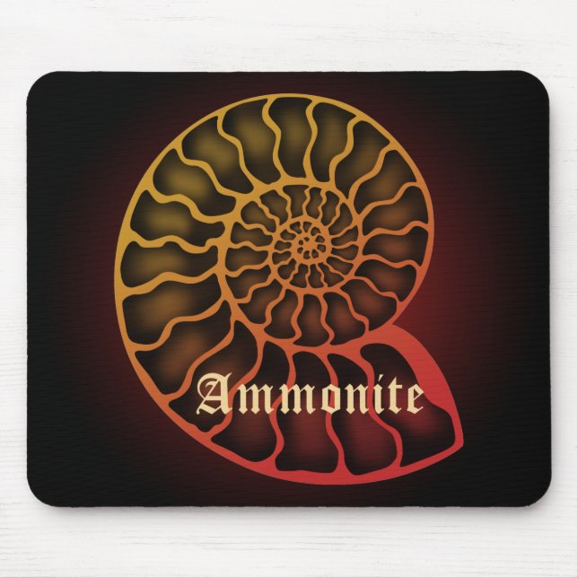 Tapis De Souris Ammonite (Devant)
