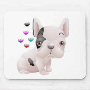 Tapis De Souris Amour de bouledogue français