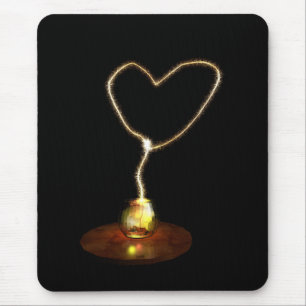 Tapis De Souris amour étincelant