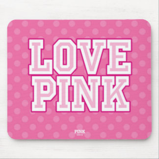Tapis De Souris Amour Mousepad rose