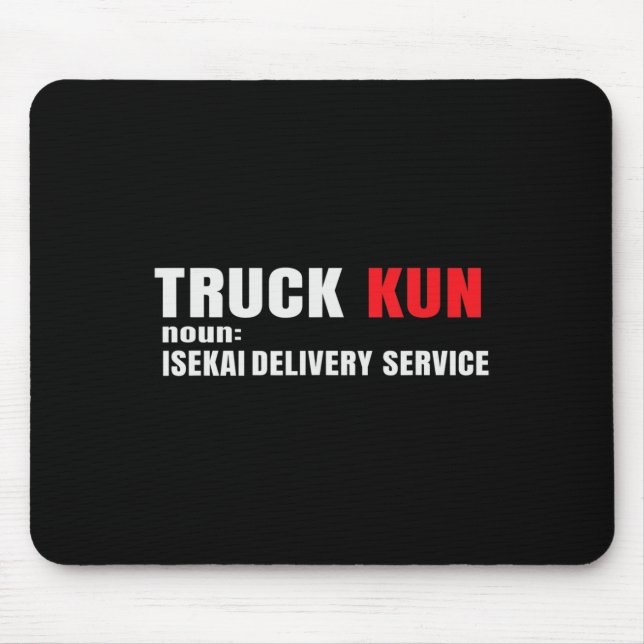 Tapis De Souris Amoureux d'Anime mème Isekai Truck-Kun manga pour  (Devant)