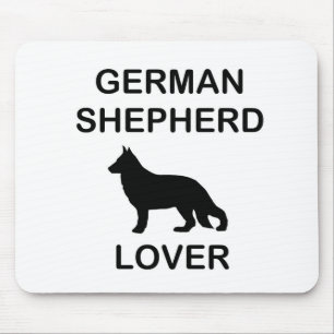 Tapis De Souris amoureux de berger allemand