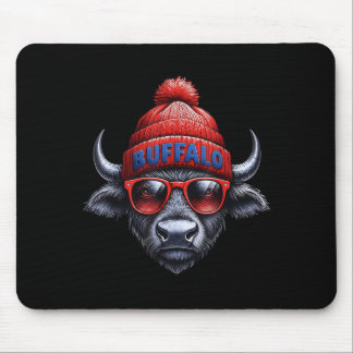 Tapis De Souris Amoureux de Buffalo pour hommes femmes tout-petit