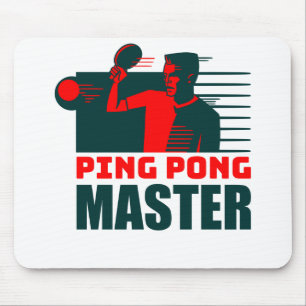 Tapis De Souris Amoureux de ping-pong amusants - Amateurs de tenni