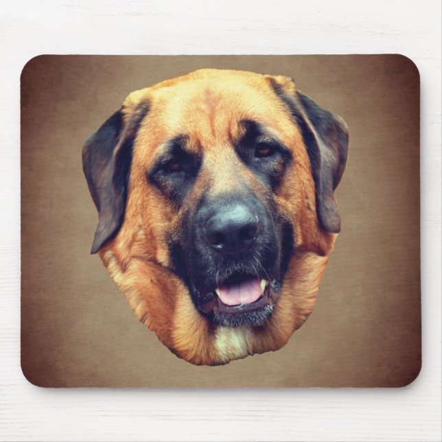 Tapis De Souris Amoureux des chiens Mastiff (Devant)