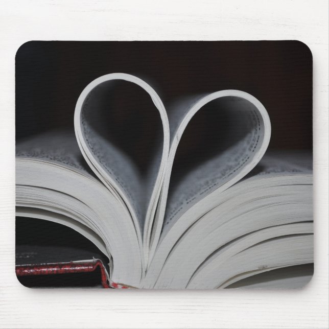 Tapis De Souris Amoureux des livres (Devant)