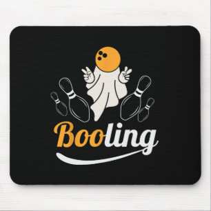Tapis De Souris Amoureux fantôme drôle Boo Booling Costume d'Hallo