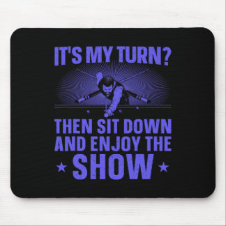 Tapis De Souris Amusant 8 Ball Pool Conception Pour Hommes Joueuse