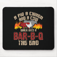 Amusant Barbecue de grillades Chemise porc poulet