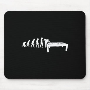 Tapis De Souris Amusant Human Billiards Evolution 8 Ll Pool Cue St
