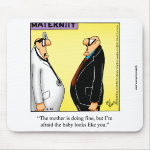 Tapis De Souris Amusant Humour Médicale Mousepad