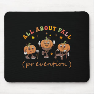 Tapis De Souris Amusant J'aime Prévention de l'automne Thanksgivin