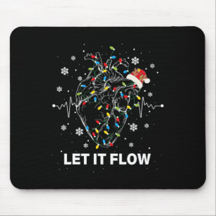 Tapis De Souris Amusant Laisser Flow Anatomie Coeur Cardiaque Infi