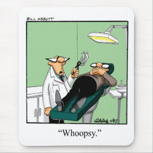 Tapis De Souris Amusant Office Dentiste Humour Mousepad