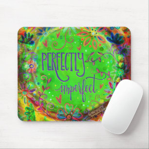 Tapis De Souris Amusant Parfaitement Imparfait Citation Inspirivit