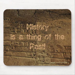 Tapis De Souris Amusant, Witty "Sumerian Cuneiform Writing" Mousep