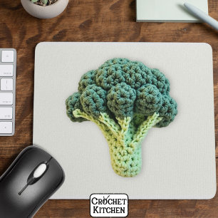 Tapis De Souris Amusants Humeur Boost Vert minimaliste Crochet Bro