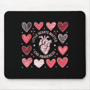 Tapis De Souris Anatomie du coeur Valentine Little Heart Chd