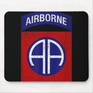 Tapis De Souris Ancien combattant patriotique en détresse 82e