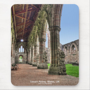 Tapis De Souris Ancienne abbaye de Tintern, monastère cistercien, 