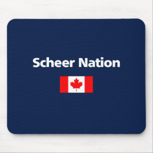 Tapis De Souris Andrew Scheer Nation Conservateur Canada Drapeau f