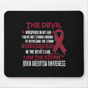 Tapis De Souris Aneurysme Sensibilisation Je Suis Le Diable De La