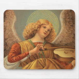 Tapis De Souris Ange de la Renaissance jouant du violon Melozzo da