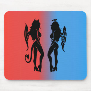 Tapis De Souris Ange diable