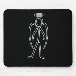 Tapis De Souris Ange - Stickman Mousepad