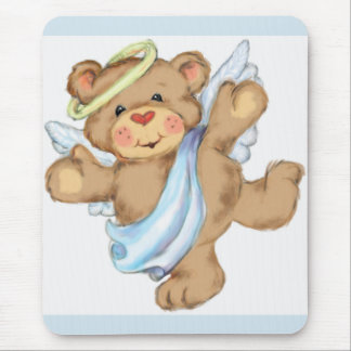 Tapis De Souris Ange Teddy Bear