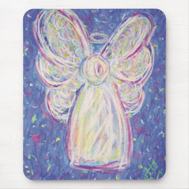 Tapis De Souris Angel de nuit étoilé (Devant)