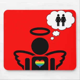 Tapis De Souris angelicon. rêves lesbiens.