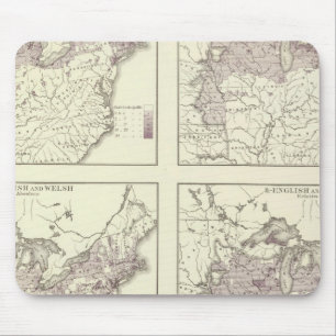 Tapis De Souris Anglais, anglais, gallois, suédois