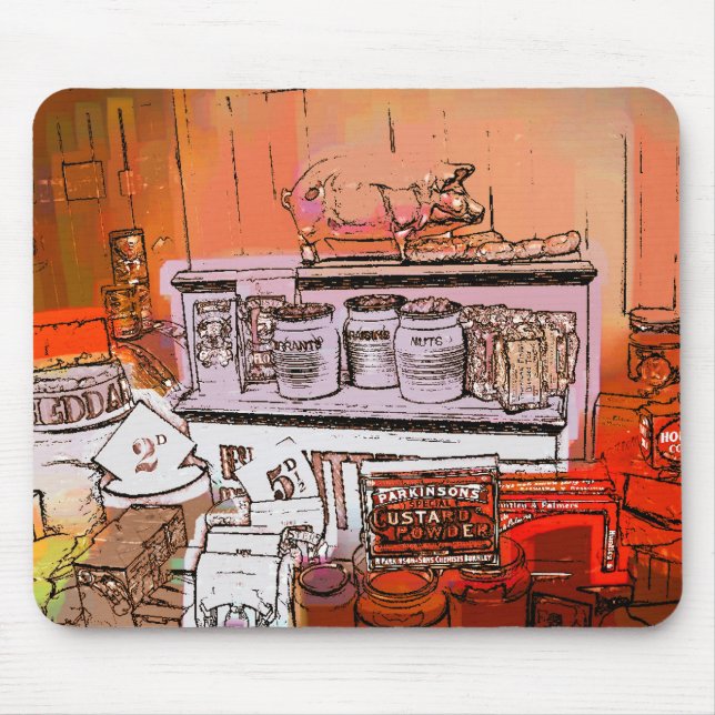 TAPIS DE SOURIS ANGLETERRE VICTORIENNE (Devant)