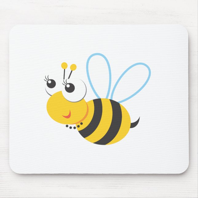 Tapis De Souris Animaux - abeille (Devant)