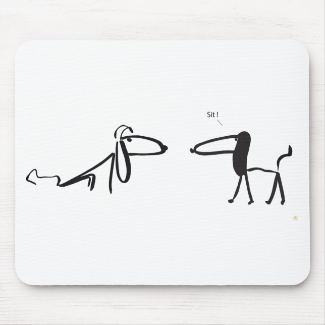 Tapis De Souris Animaux de compagnie des enseignants (Devant)