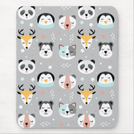 Tapis De Souris Animaux d'hiver