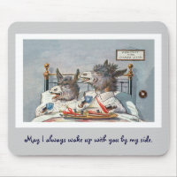 Animaux vintages drôles - deux ânes