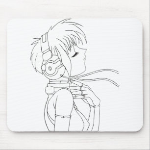 Tapis De Souris Anime Girl
